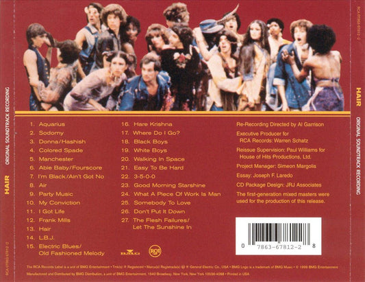 Hair [Original Soundtrack: 20th Anniversary Edition] cover art
