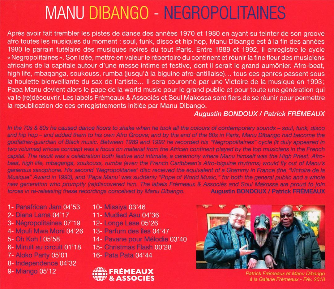 Manu Dibango cover art