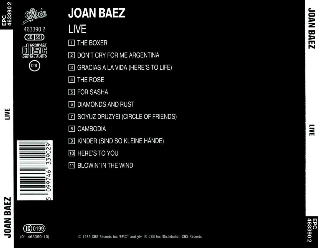 Live in Europe cover art