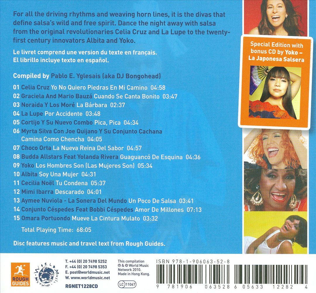 Rough Guide to Salsa Divas [Special Edition] [Bonus CD]  cover art