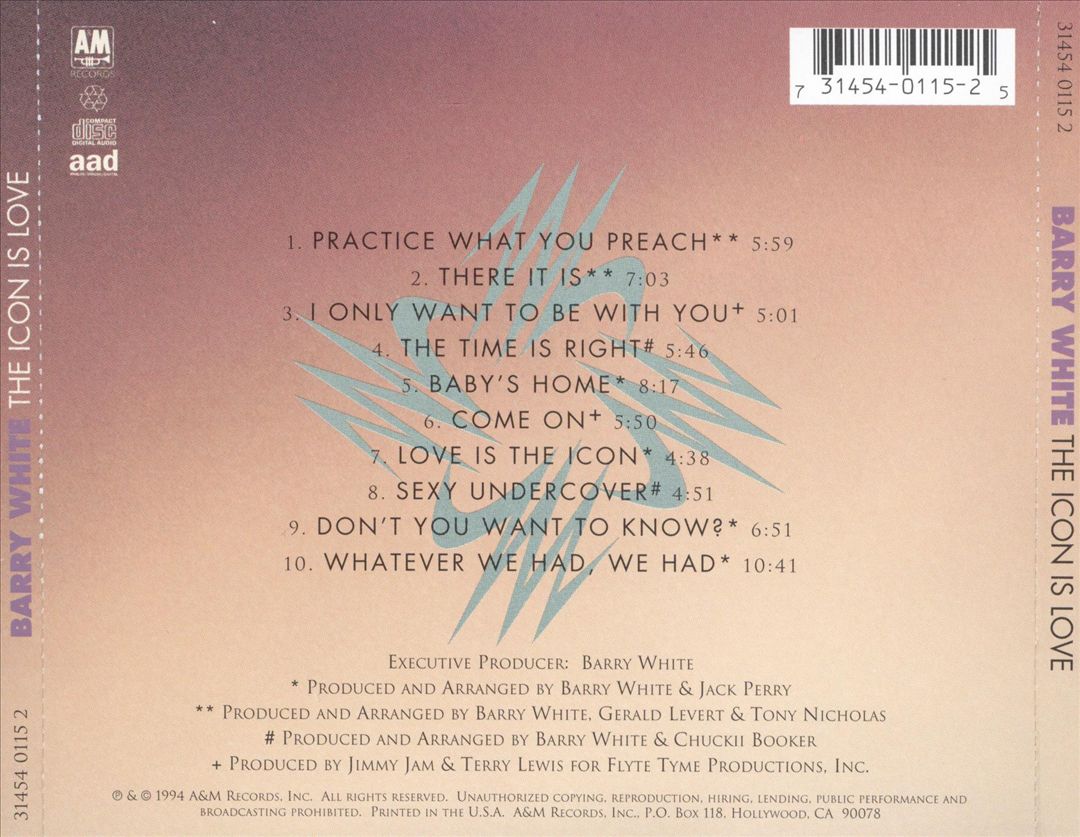 The Icon Is Love [Bonus Track] cover art