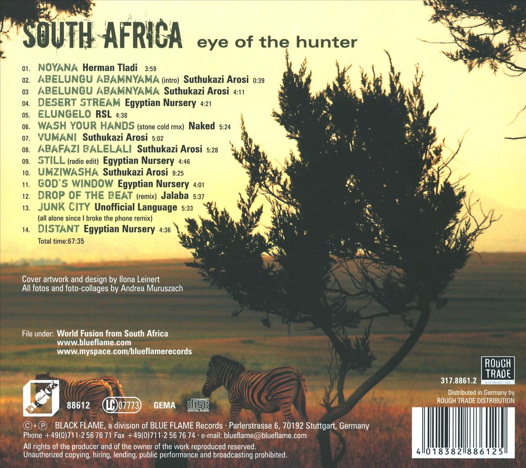 South Africa: Eye of the Hunter cover art