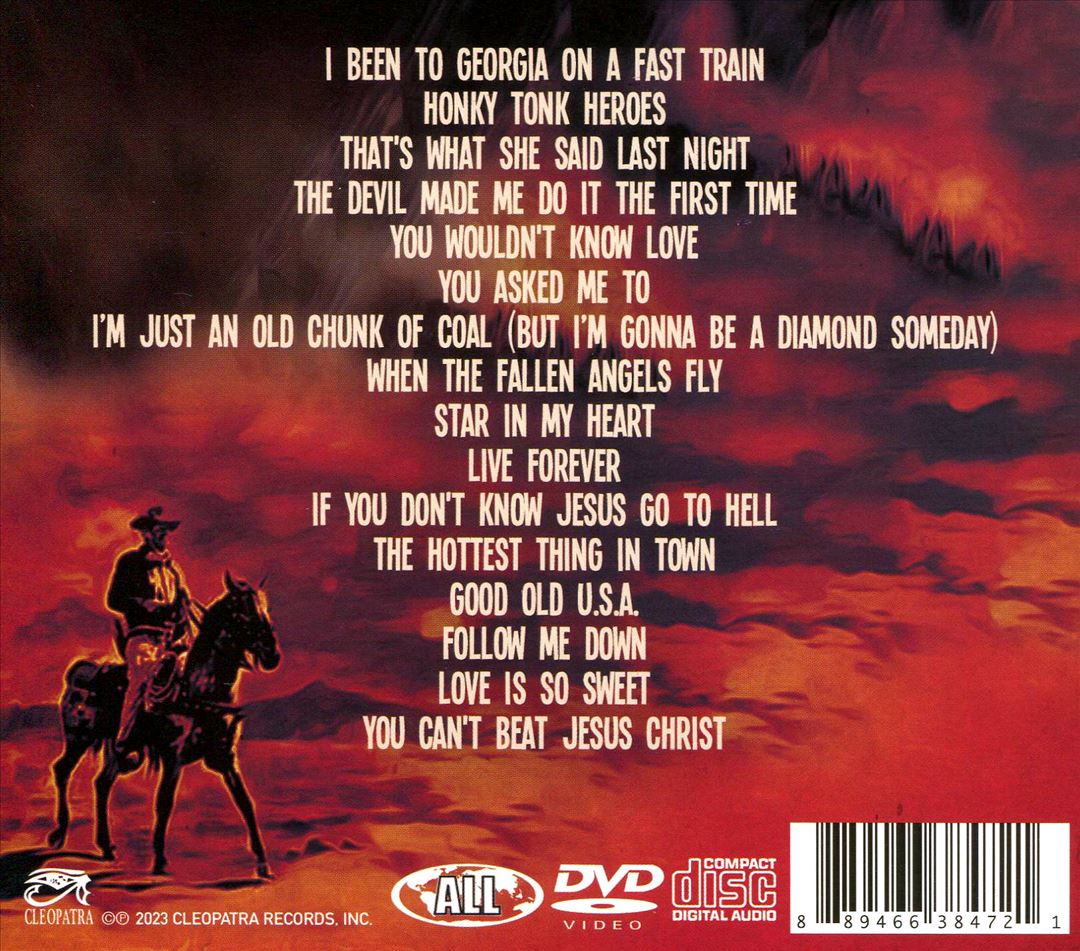 One Night at Luckenbach Texas cover art