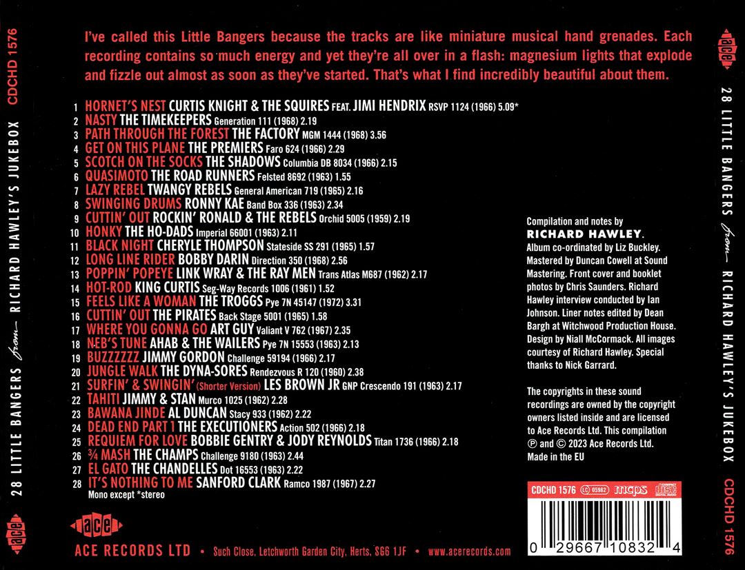 28 Little Bangers From Richard Hawley's Jukebox cover art
