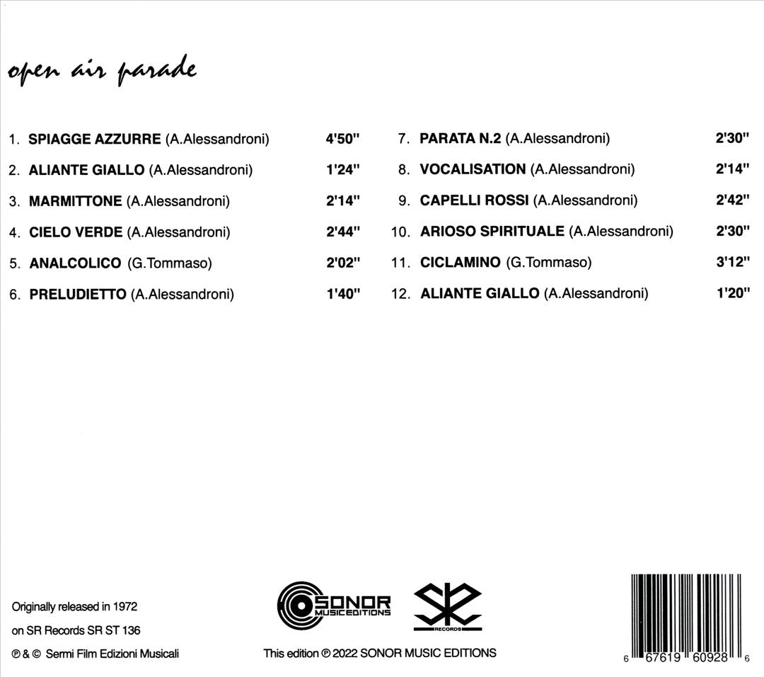 Open Air Parade cover art