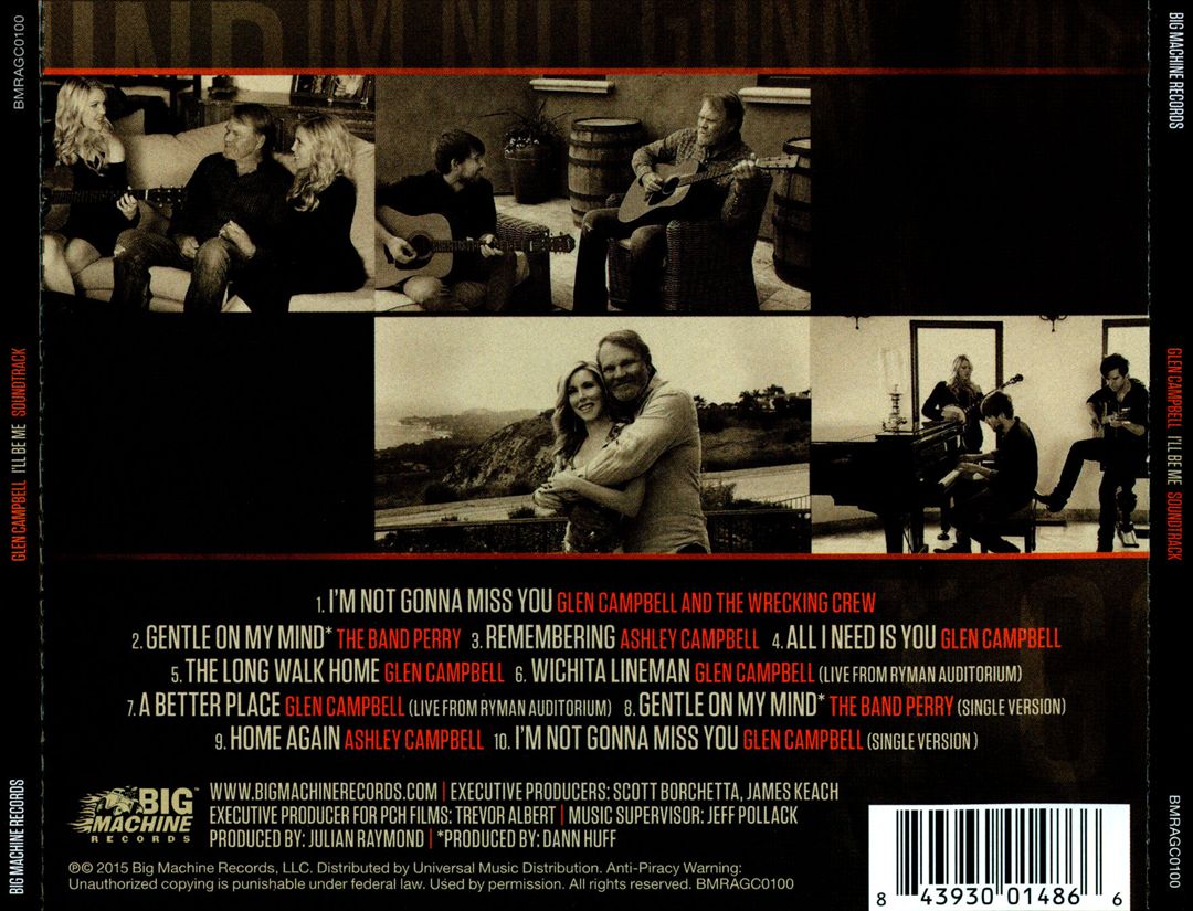 I'll Be Me [Original Soundtrack] cover art