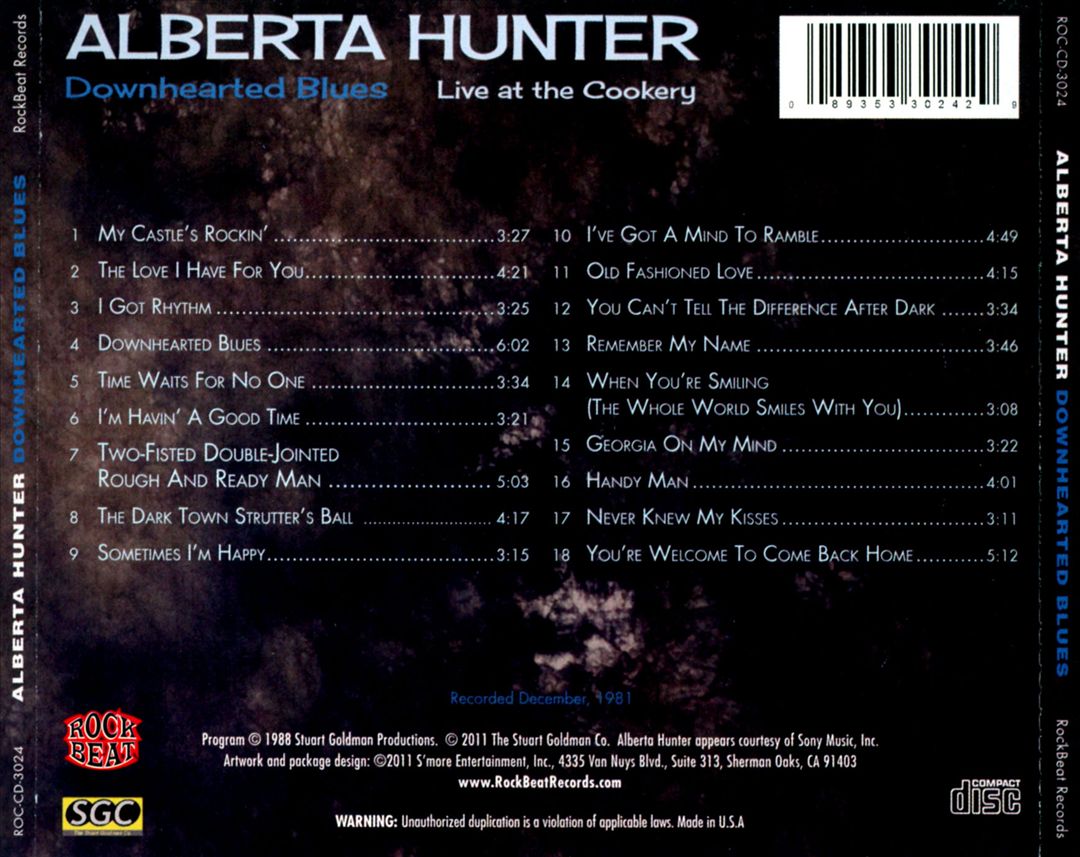 Downhearted Blues cover art