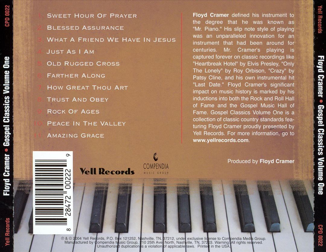 Gospel Classics, Vol. 1 cover art