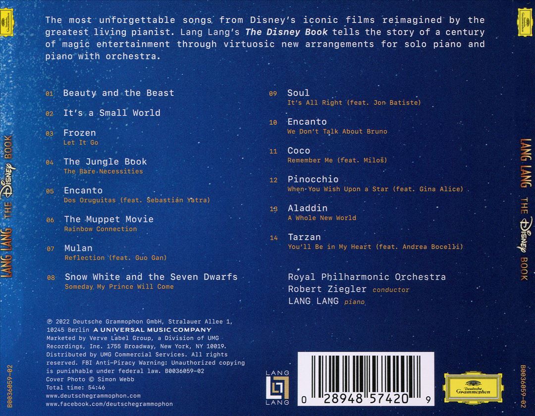 Disney Book [Standard CD] cover art