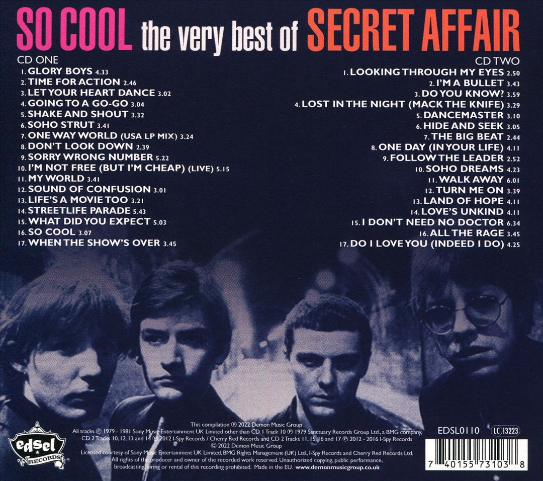 So Cool: The Very Best of Secret Affair cover art