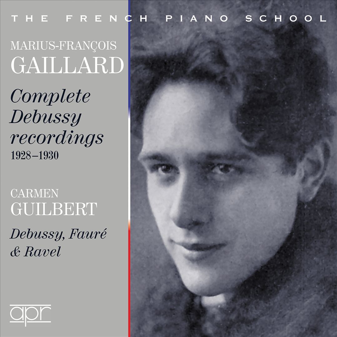 French Piano School: Marius-François Gaillard, Carmen Guilbert cover art