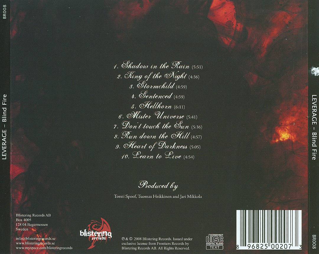 Blind Fire cover art