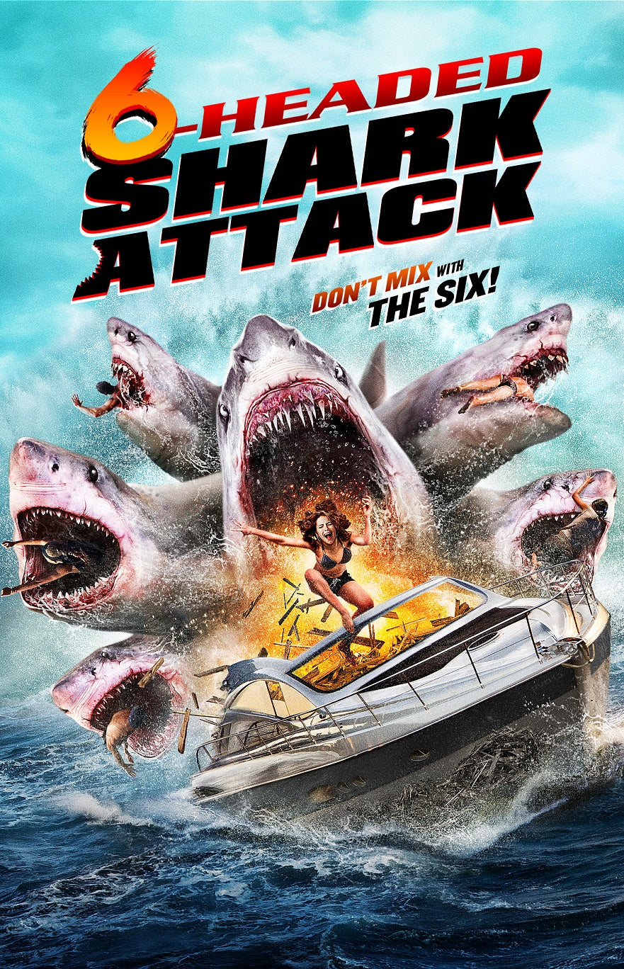 6-Headed Shark Attack cover art