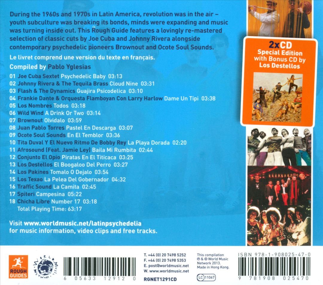Rough Guide to Latin Psychedelia cover art
