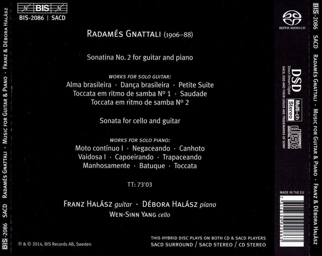Alma Brasileira: Chamber Works by Radamés Gnattali cover art