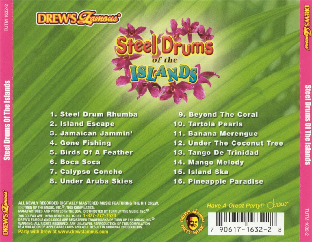 Drew's Famous Steel Drums of the Island cover art