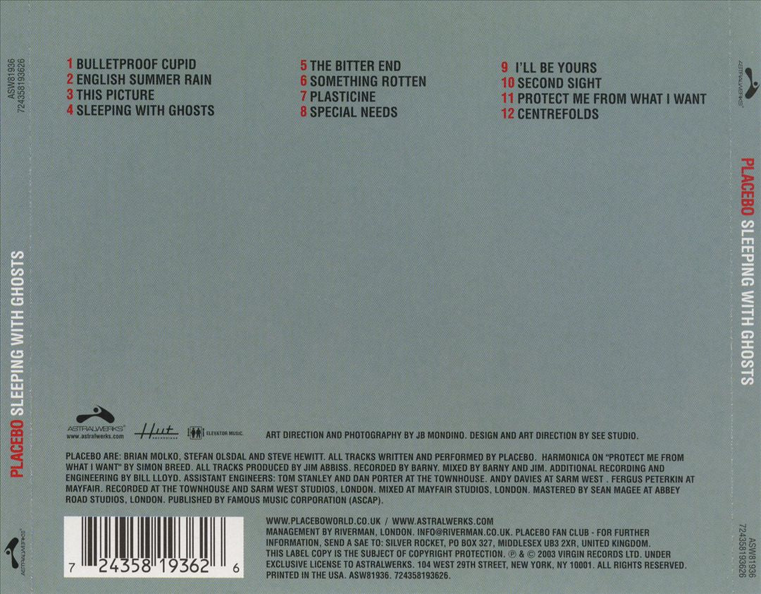 Sleeping with Ghosts cover art