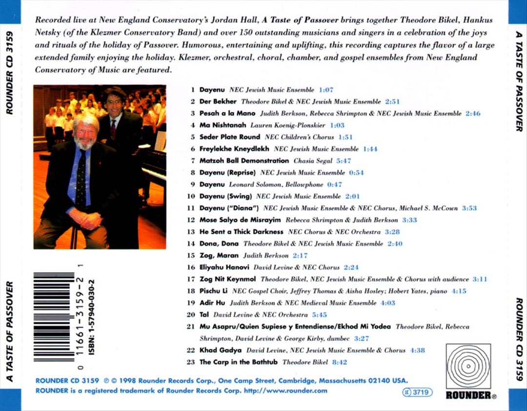 Taste of Passover cover art