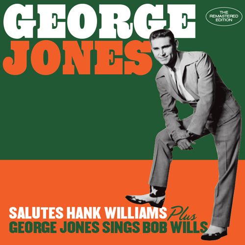 George Jones Salutes Hank Williams/George Jones Sings Bob Wills cover art