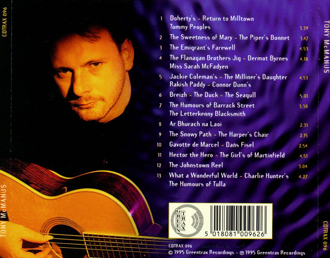 Tony McManus cover art
