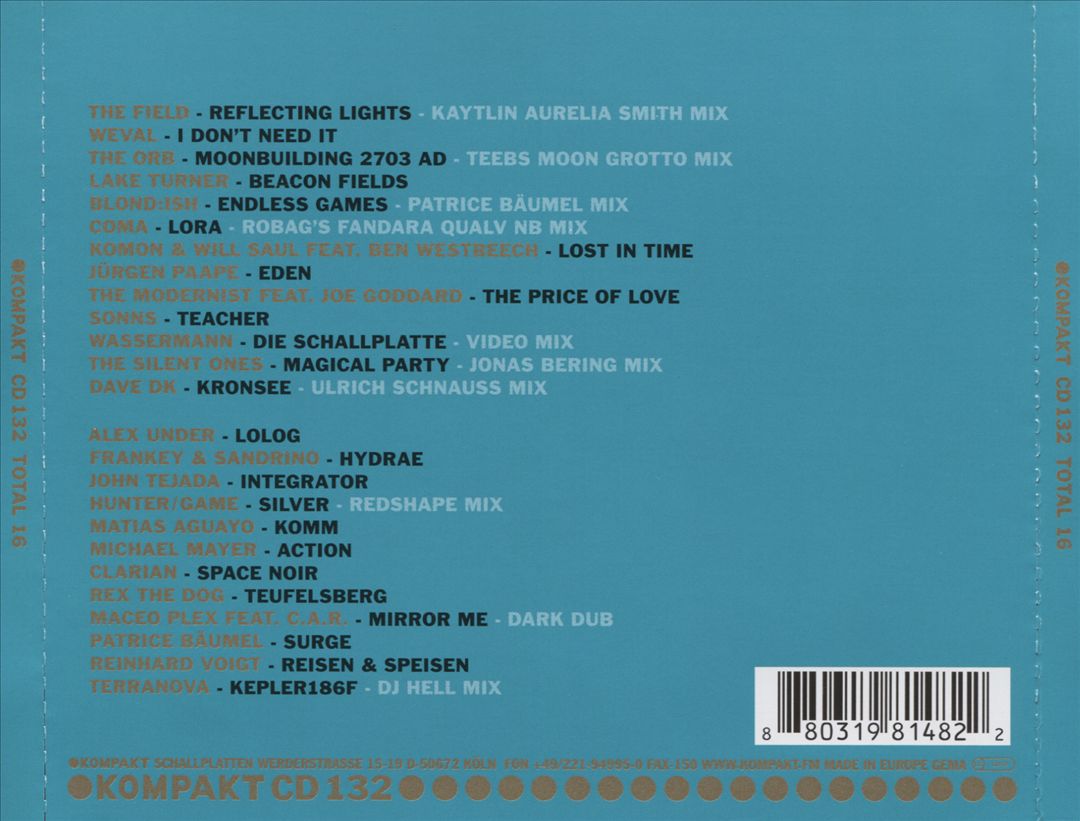 Total 16 cover art