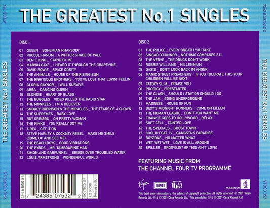 Greatest Number 1's Ever cover art