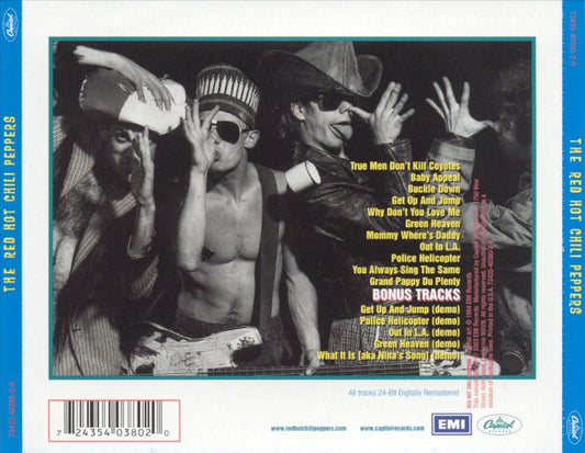 Red Hot Chili Peppers cover art