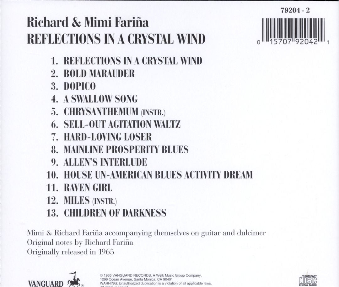 Reflections in a Crystal Wind cover art