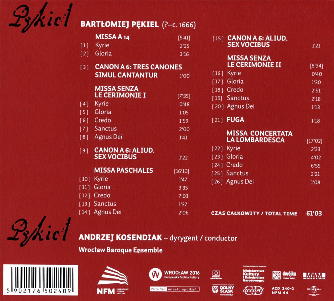 Bartlomiej Pekiel II cover art