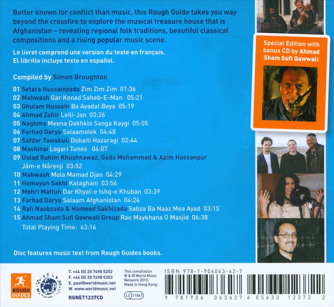 Rough Guide to the Music of Afghanistan cover art