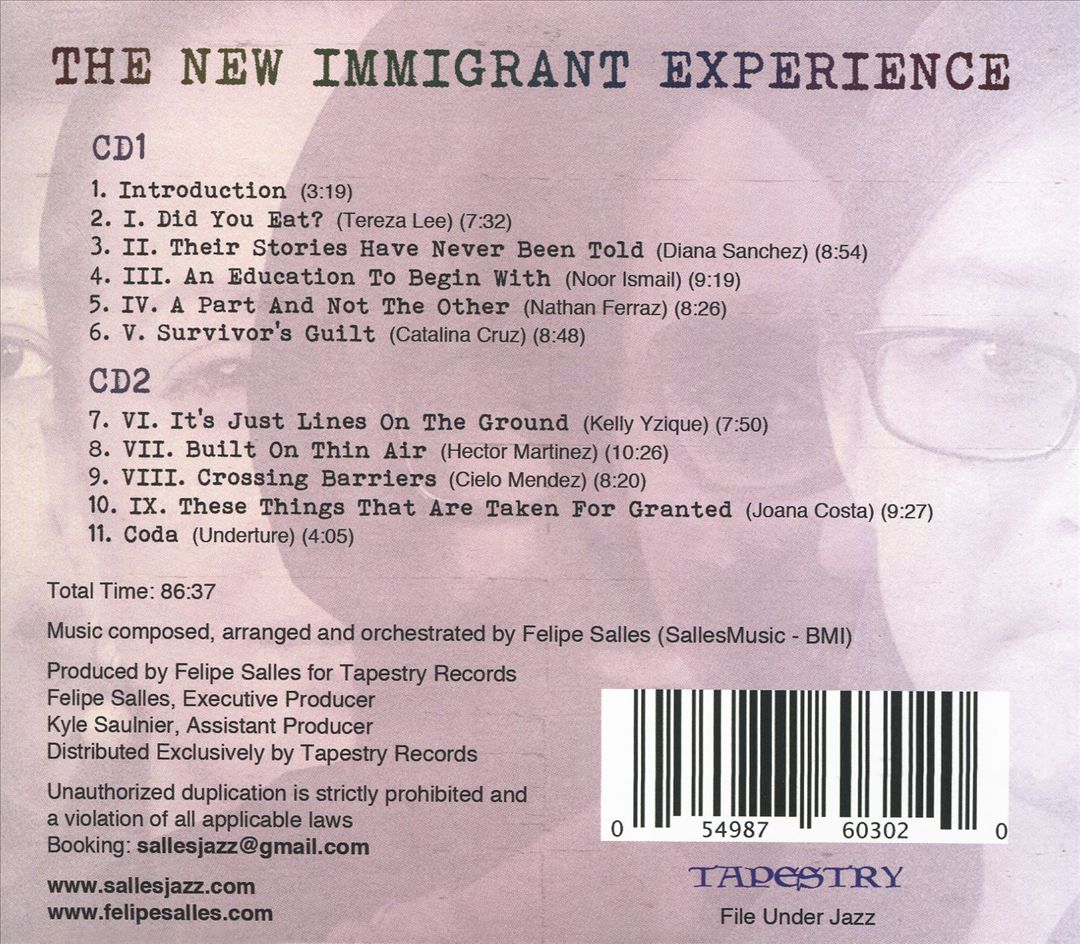 New Immigrant Experience cover art