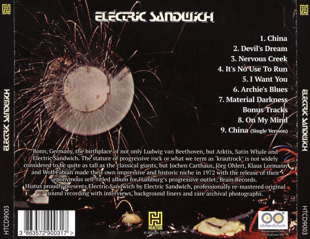 Electric Sandwich cover art