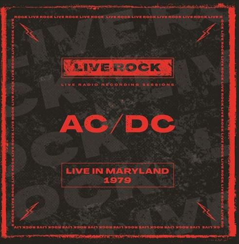 Live in Maryland, 1979 cover art