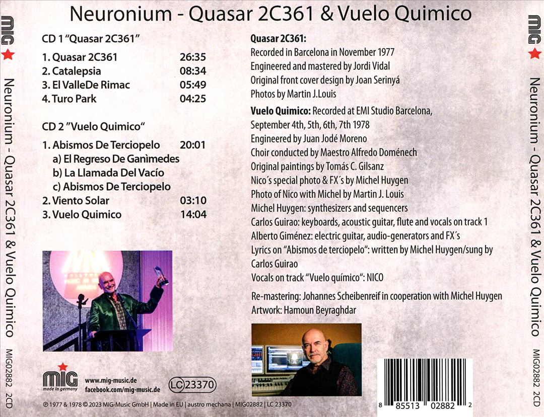 Quasar 2C361 & Vuelo Quimico: The Harvest Years cover art
