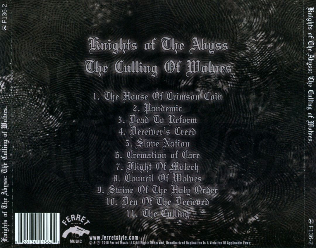 Culling of Wolves cover art