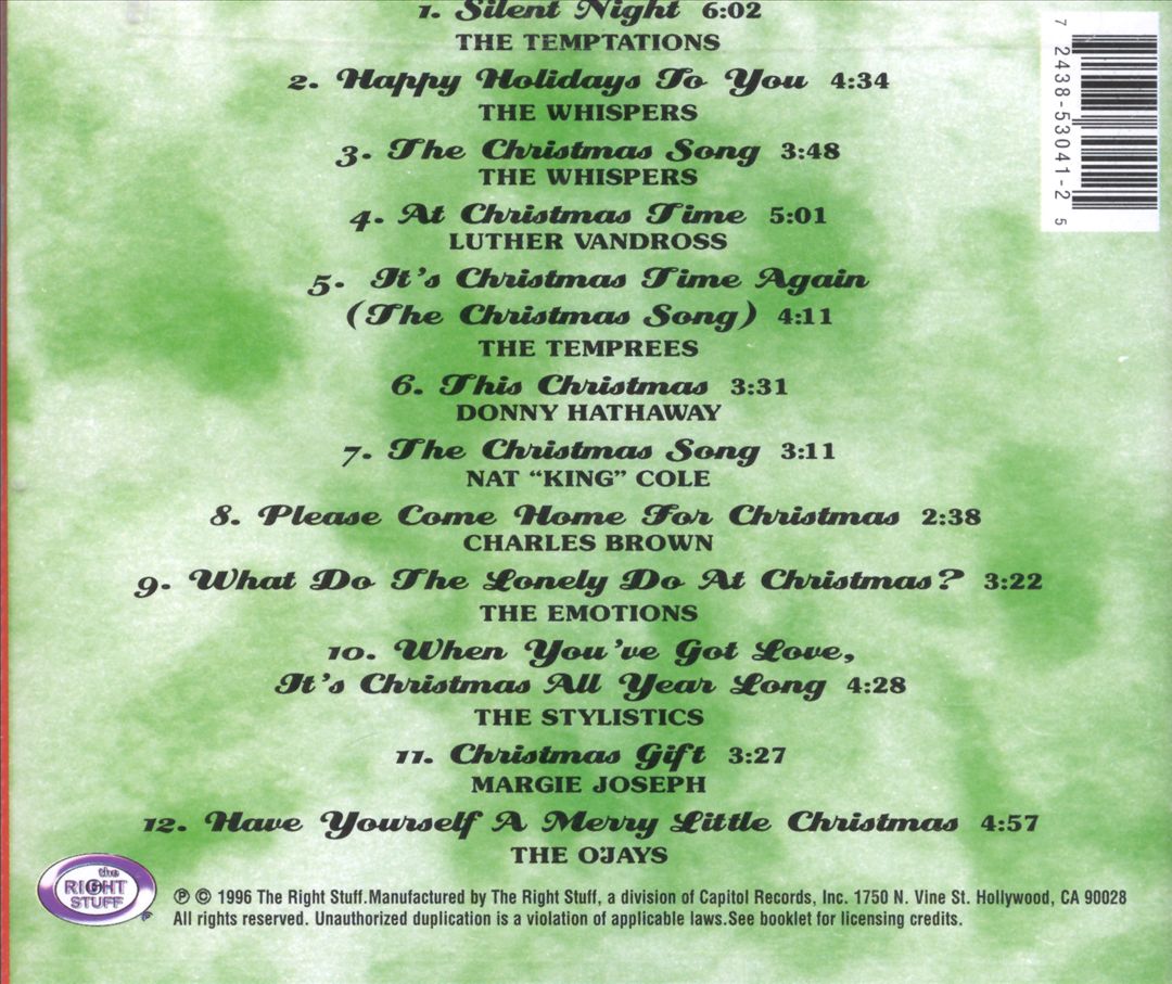 Slow Jams Christmas, Vol. 1 cover art