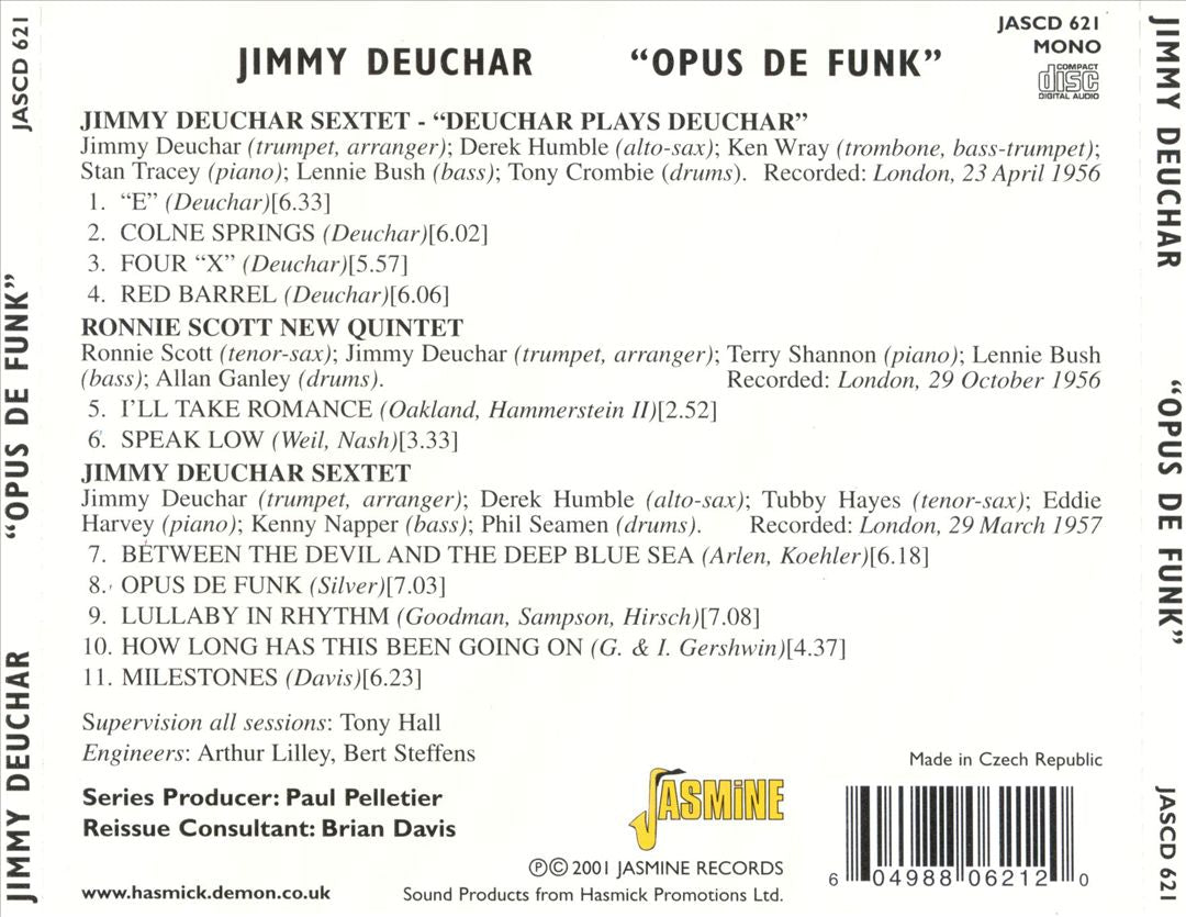 Opus de Funk cover art