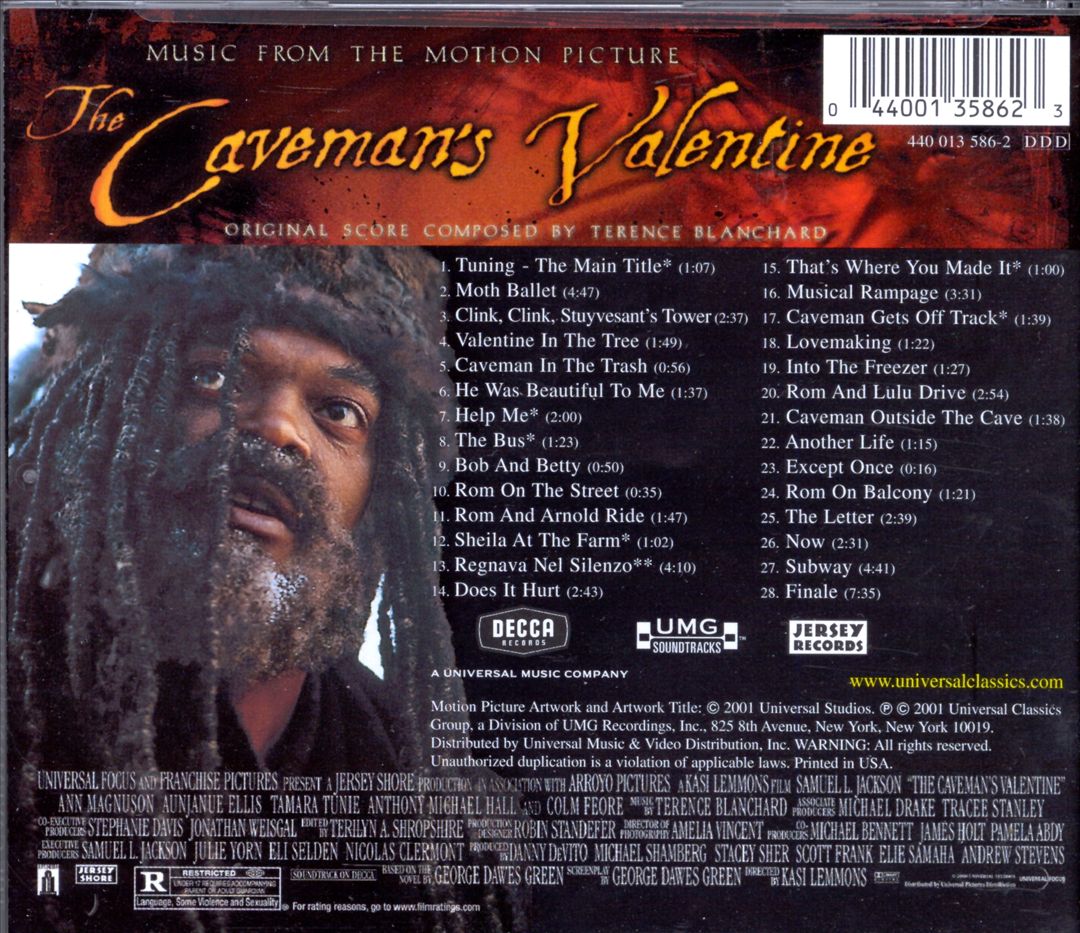 Caveman's Valentine (Soundtrack) cover art