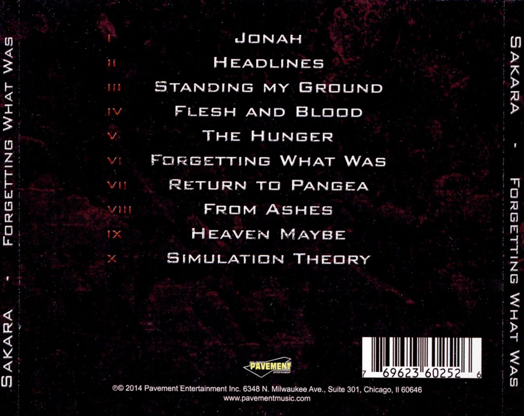 Forgetting What Was cover art