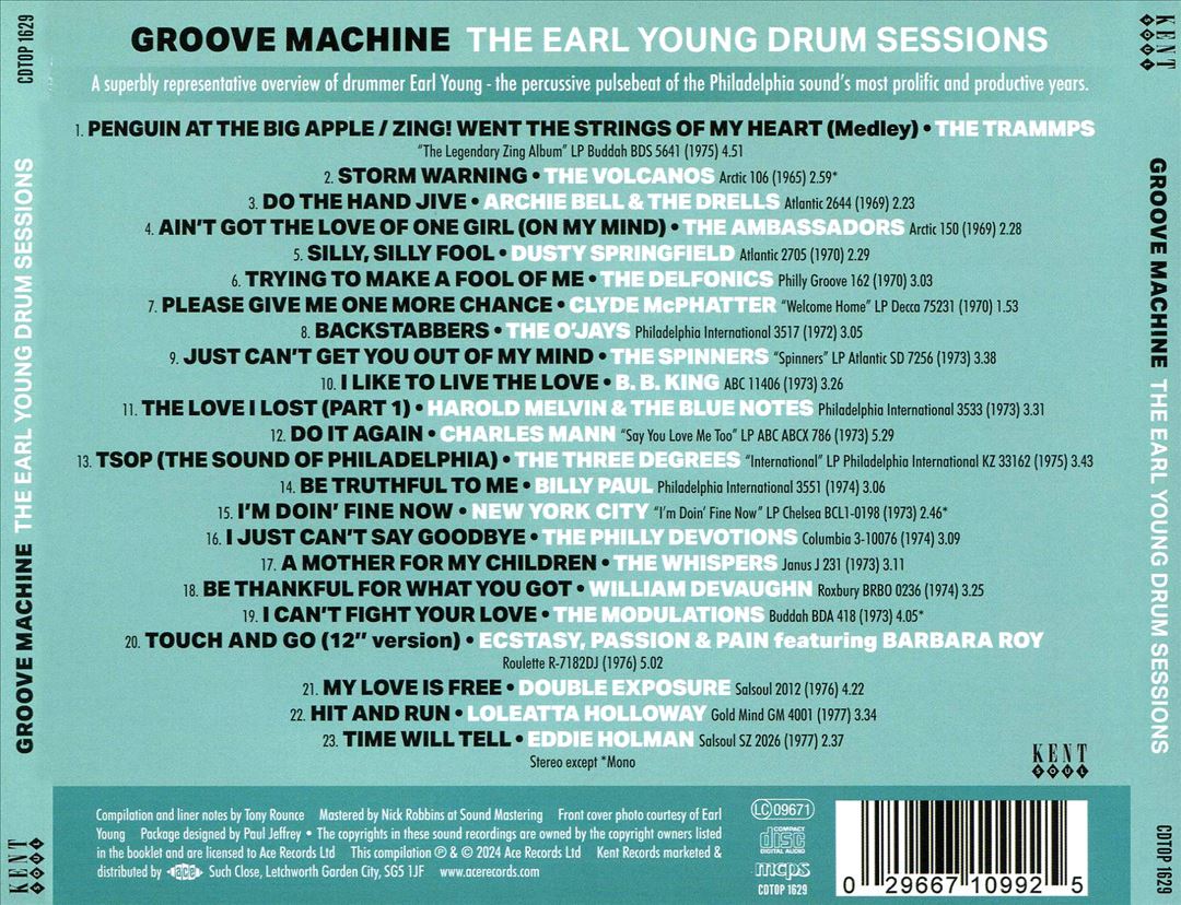 Groove Machine: Earl Young Drum Sessions  cover art