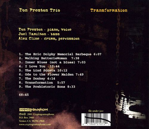 Transformation cover art