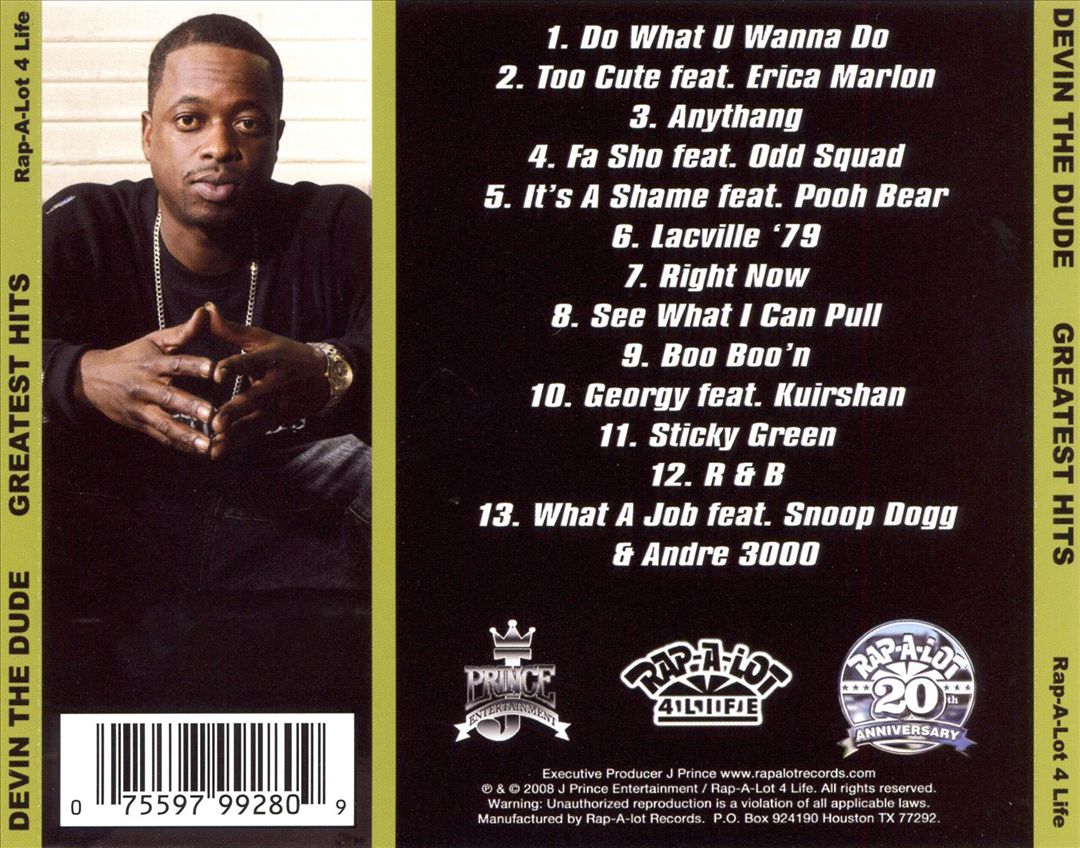 Best of Devin the Dude cover art