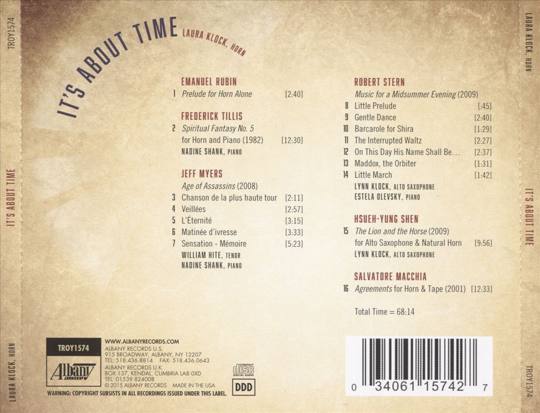 It's About Time cover art