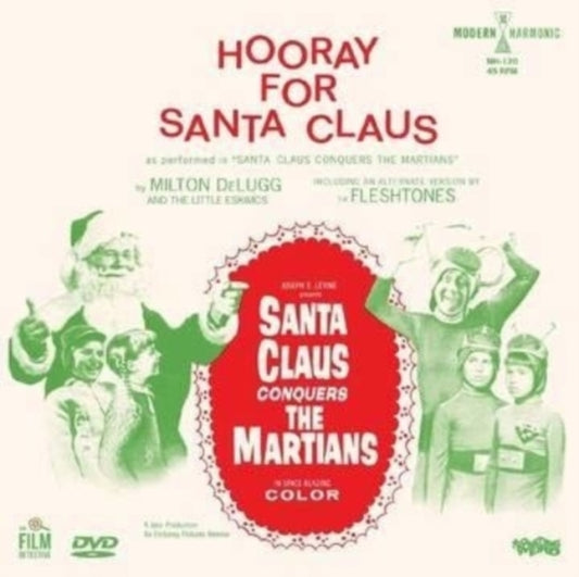 SANTA CLAUS CONQUERS THE MARTIANS (+DVD) cover art