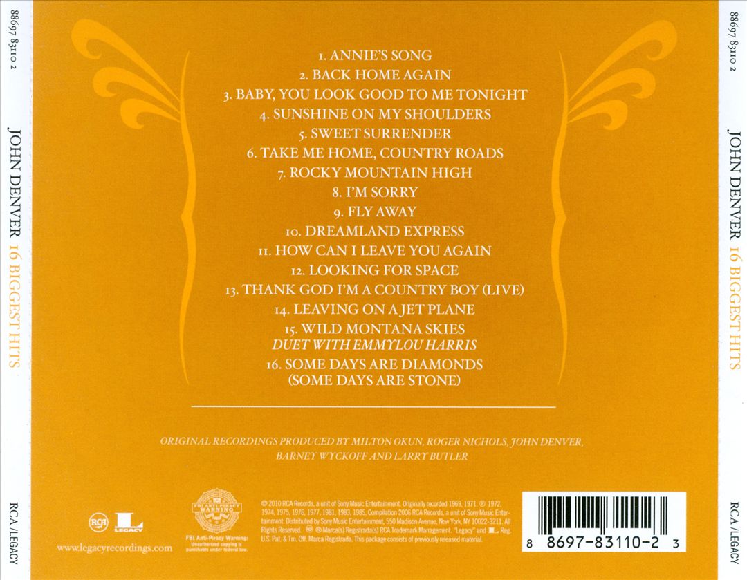16 Biggest Hits cover art