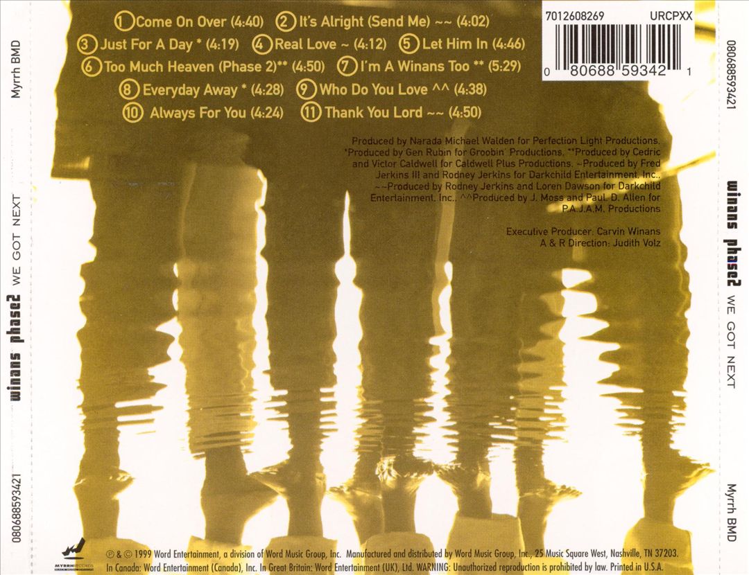 We Got Next [Myrrh] cover art