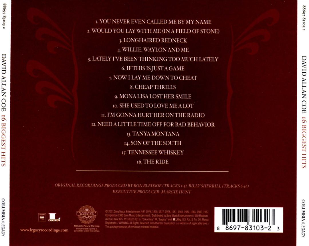 16 Biggest Hits cover art