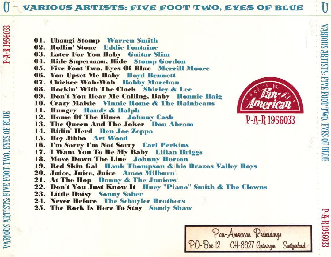 Five Foot Two, Eyes of Blue cover art