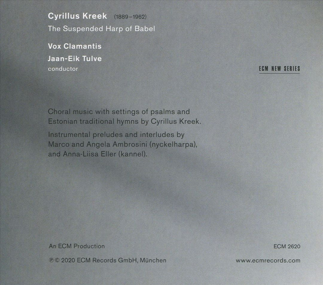 Cyrillus Kreek: The Suspended Harp of Babel cover art