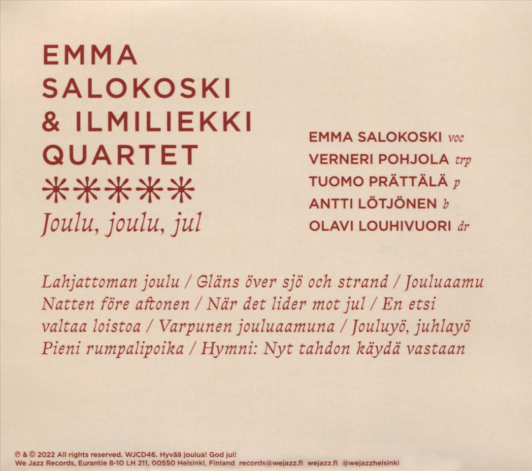 Joulu, joulu, jul cover art